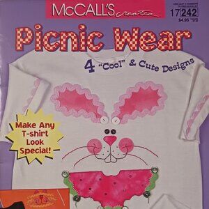 Vintage McCall's Creates Picnic Wear Pattern Book #242